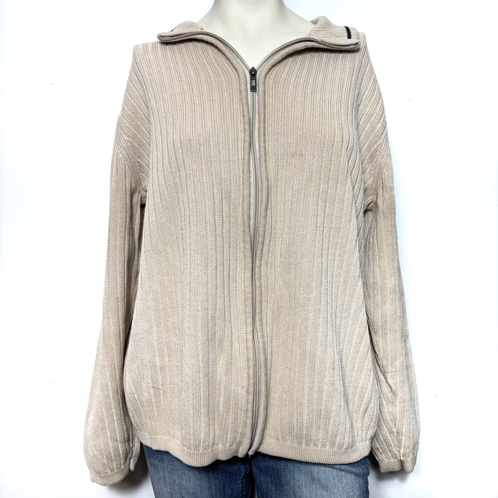 Y2K DKNY knitted zip up
